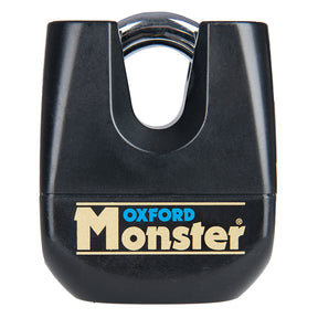 Oxford OF31 Monster Lock 11mm Motorcycle Padlock Black
