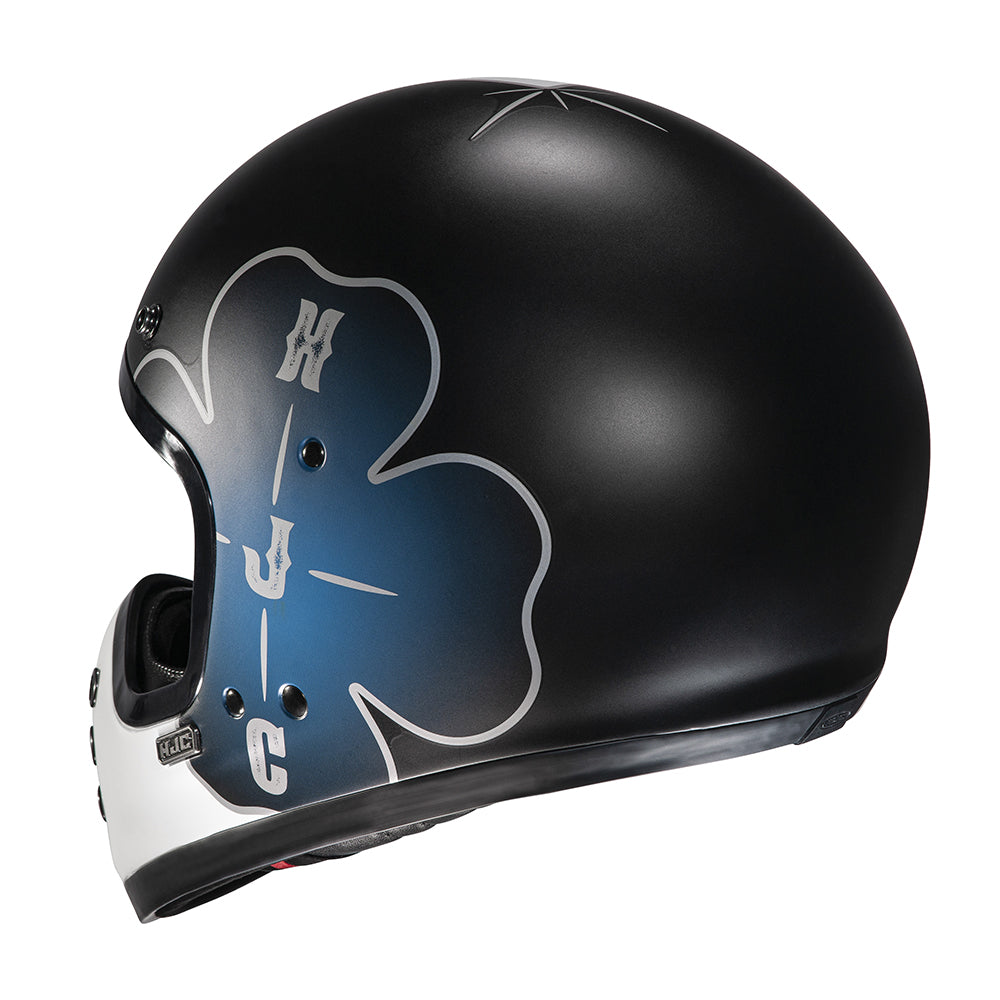 HJC V60 Ofera MC4 Green Motorcycle Helmet