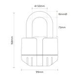 Oxford Boss Motorcycle 16mm Alarm Lock with 12mm Chain