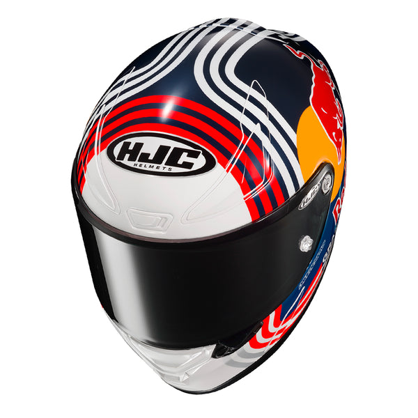 HJC RPHA 1 Red Bull Austin MC21 Motorcycle Helmet
