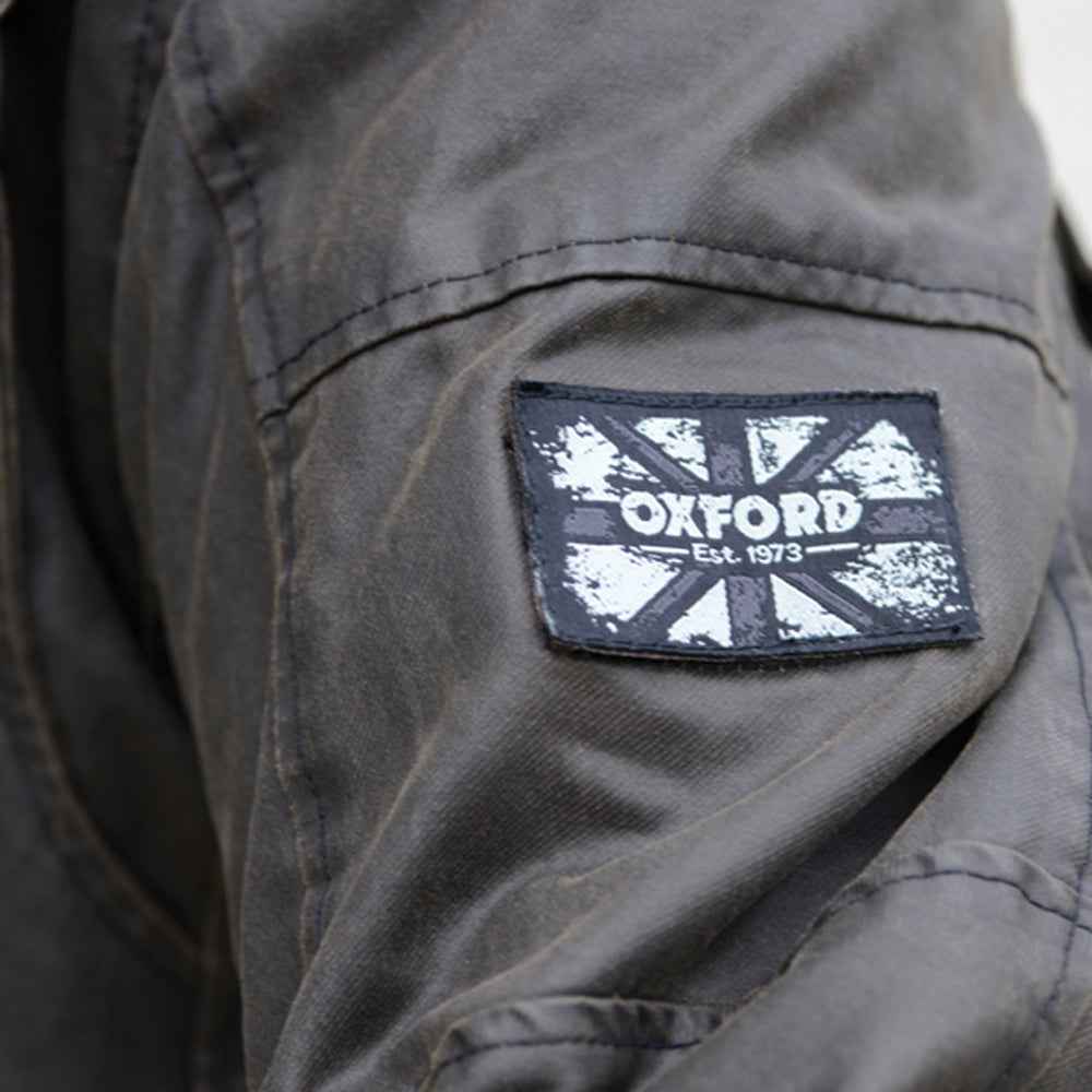 Oxford Hardy Wax Jacket Olive Green
