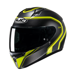 HJC C10 Elie MC3HSF Yellow Motorcycle Helmet