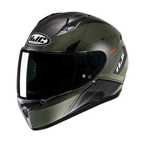 HJC C10 Inka MC7SF Orange Motorcycle Helmet