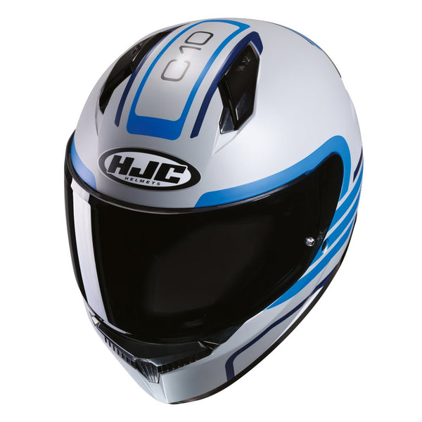 HJC C10 Lito MC27SF Blue Orange Motorcycle Helmet