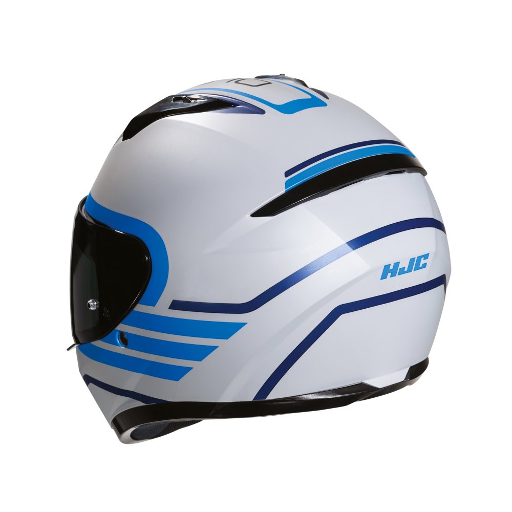 HJC C10 Lito MC27SF Blue Orange Motorcycle Helmet