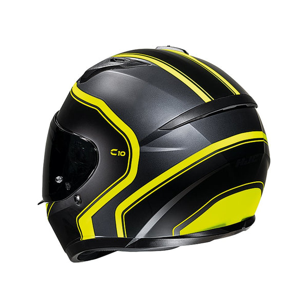 HJC C10 Elie MC3HSF Yellow Motorcycle Helmet