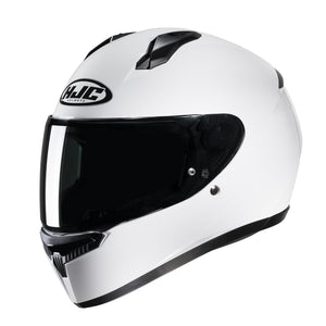 HJC C10 White Motorcycle Helmet