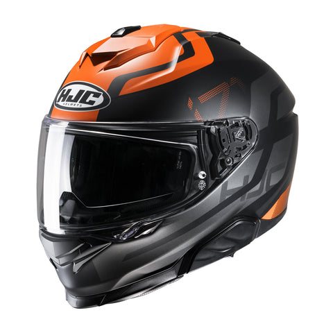 HJC I71 Enta MC7SF Orange Motorcycle Helmet