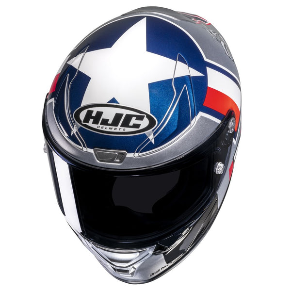 HJC RPHA 1 Ben Spies Silverstar Motorcycle Helmet