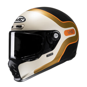 HJC V10 Grape MC7SF Gold Orange Motorcycle Helmet