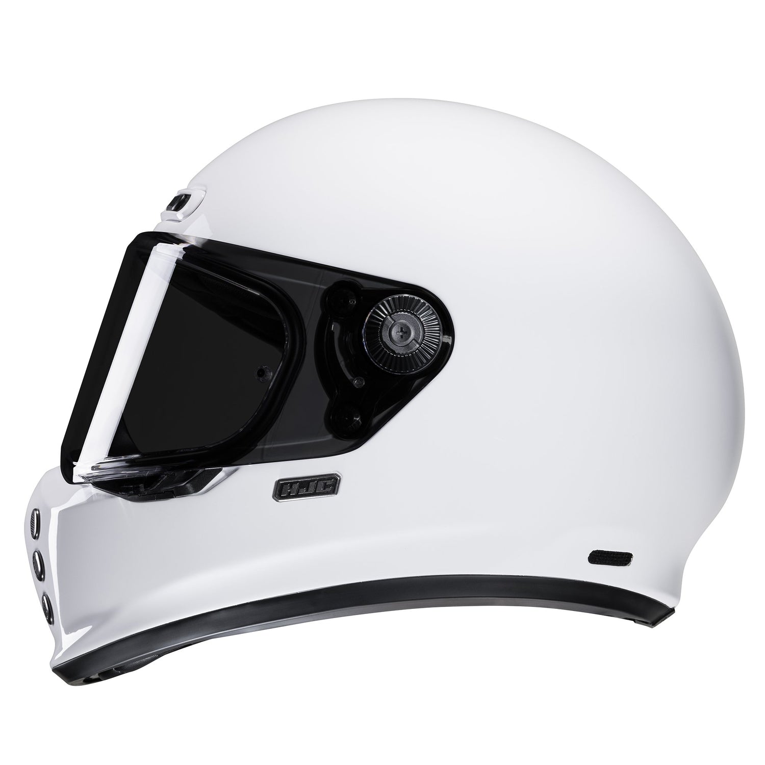 HJC V10 White Motorcycle Helmet – Rider