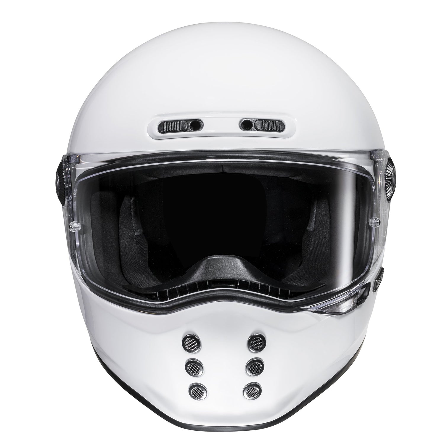 HJC V10 Matt Black Motorcycle Helmet