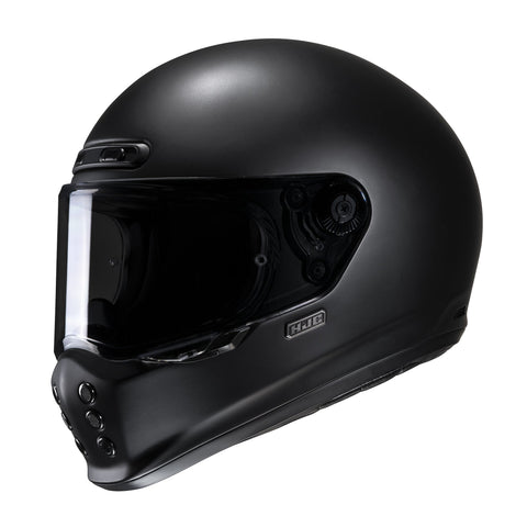 HJC V10 Matt Black Motorcycle Helmet