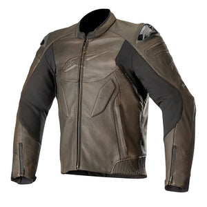 Alpinestars Caliber Leather Jacket Brown