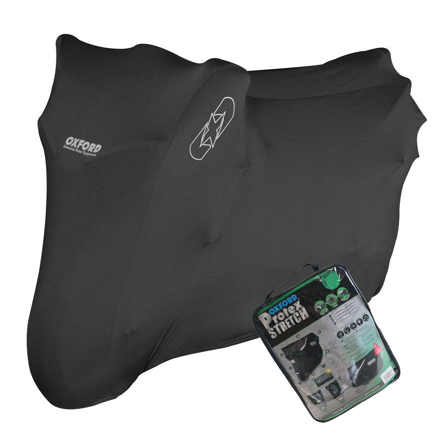 Aprilia RS Oxford Protex Stretch CV171 Water Resistant Motorbike Black Cover