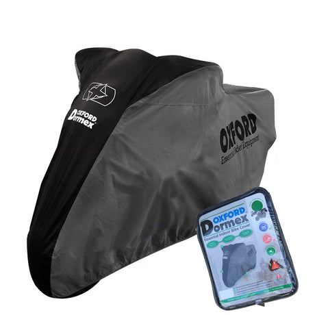 SUZUKI VL1500 INTRUDER Oxford Dormex CV404 Water Resistant Motorbike Grey & Black Cover