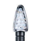 Victory Octane Oxford Arrow Mini LED Motorcycle Motorbike Indicators Long Stem Front Rear EL339