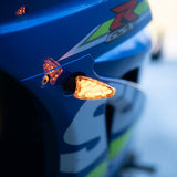 Triumph Scrambler Oxford Arrow Mini LED Motorcycle Motorbike Indicators Long Stem Front Rear EL339