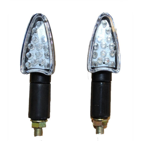 Ajp Pr3 125 Supermoto Oxford Arrow Mini LED Motorcycle Motorbike Indicators Short Stem Front Rear EL337