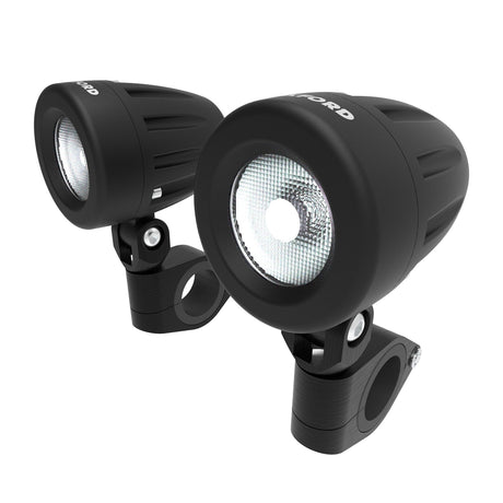 Suzuki Vl800 Intruder Volusia Motorcycle Motorbike Adventure Auxiliary DRL LED Lights Headlights Fits 22-28mm Bars EL380
