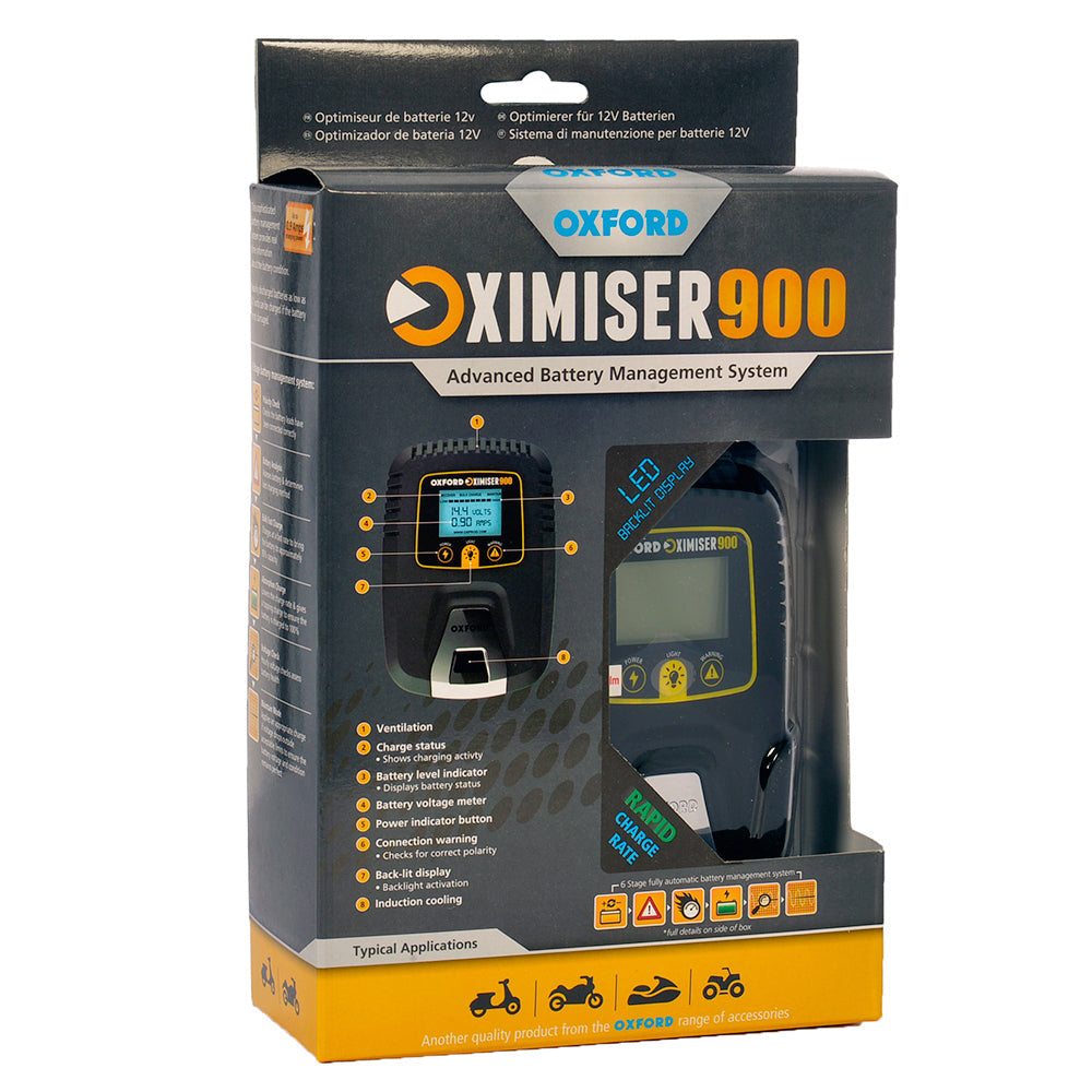 Gilera Runner 125 Oxford 900 Oximiser UK Battery Charger Motorcycle Motorbike Optimiser EL570