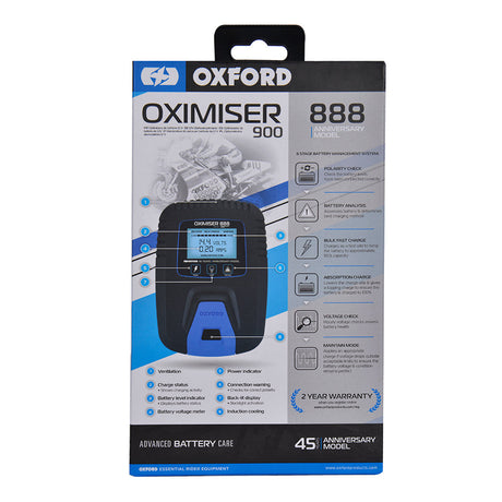 Yamaha Mt-125 Oxford 900 Anniversary Oximiser UK Battery Charger Motorbike Motorcycle Optimiser EL572