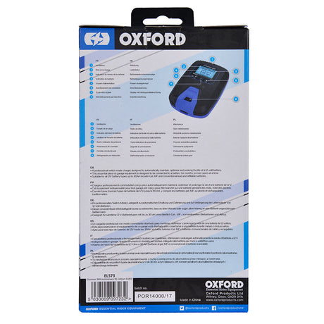 Matchless Upto 750Cc Oxford 900 Anniversary Oximiser UK Battery Charger Motorbike Motorcycle Optimiser EL572