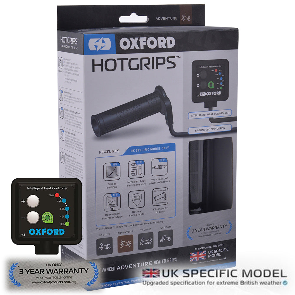 Ktm 390 Duke Oxford EL690UK Adventure Heated Grips Hotgrips Motorcycle Motorbike Bike UK Spec