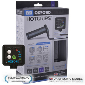 Sym Upto 750Cc Oxford EL691UK Touring Heated Grips Hotgrips Motorcycle Motorbike Bike UK Spec
