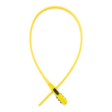 Oxford Combi Lightweight Motorcycle Motorbike Zip Combination Security Tie Lock Yellow LK151