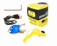 Yamaha Wr125X Oxford SCOOT XA5 LK287 Security Motorbike Yellow Disc Lock
