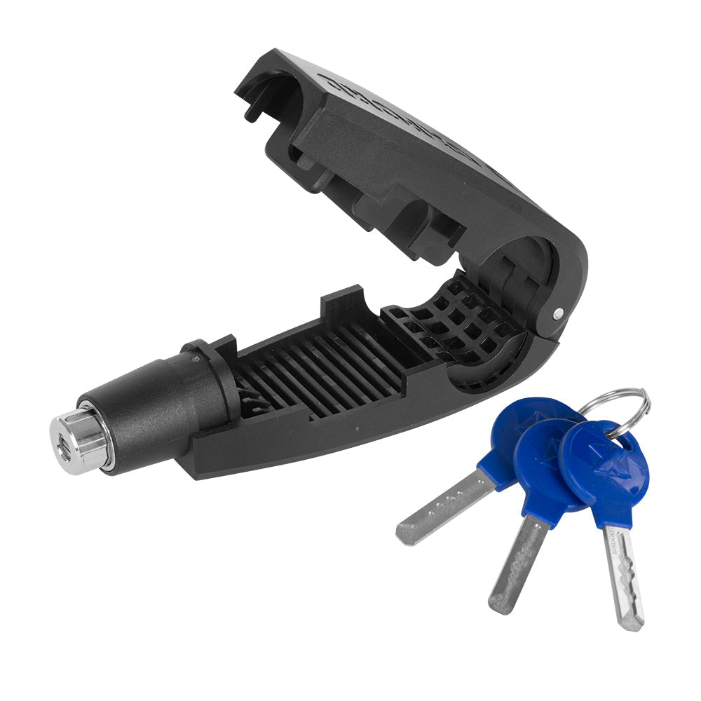 Yamaha Xv1600 Wildstar Oxford Leverlock Brake Lever Throttle Handlebar Motorcycle Motorbike Grip Lock Black LK300