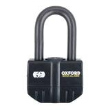 Suzuki En125 Oxford Boss LK484 Alarm 16mm Padlock Motorcycle Disc Lock 100db Black