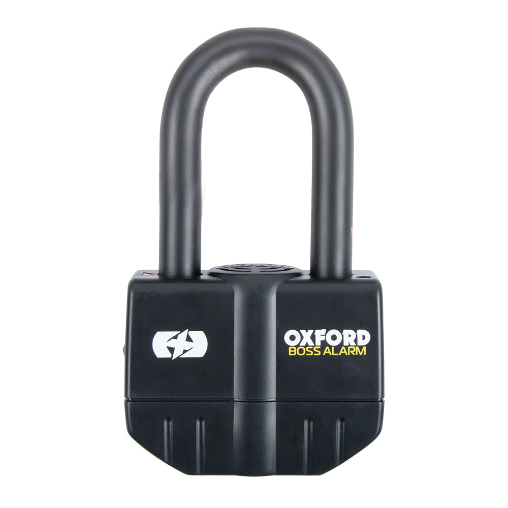Yamaha R1 Sp Oxford Boss LK484 Alarm 16mm Padlock Motorcycle Disc Lock 100db Black