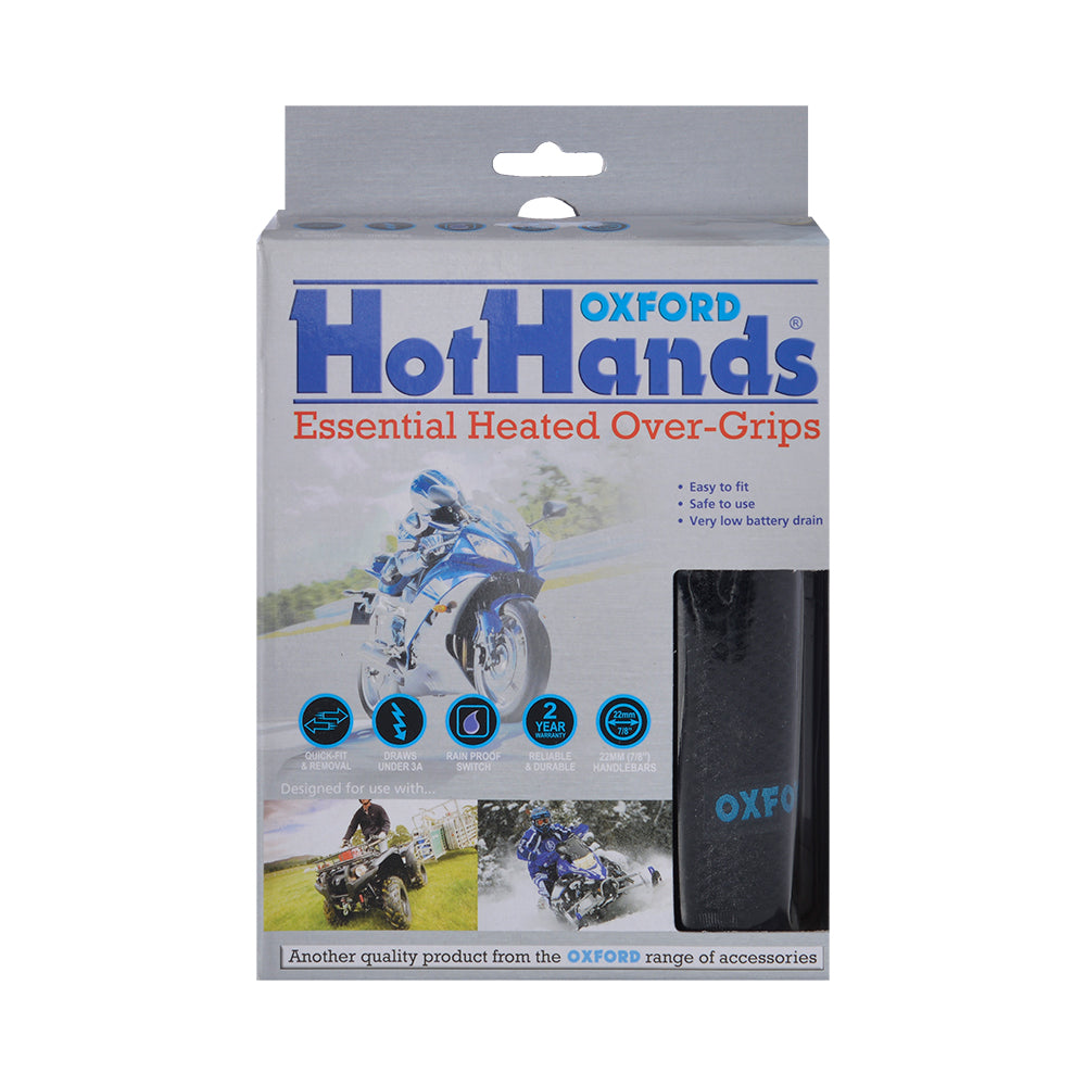 Suzuki Gs500 Oxford OF694 Motorcycle HotHands Essential Heated Handlebar Overgrips