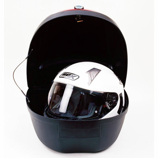 Ajp Pr3 125 Supermoto Oxford OL208 Motorcycle Helmet Top Box Lockable Storage Lockable Universal Fit