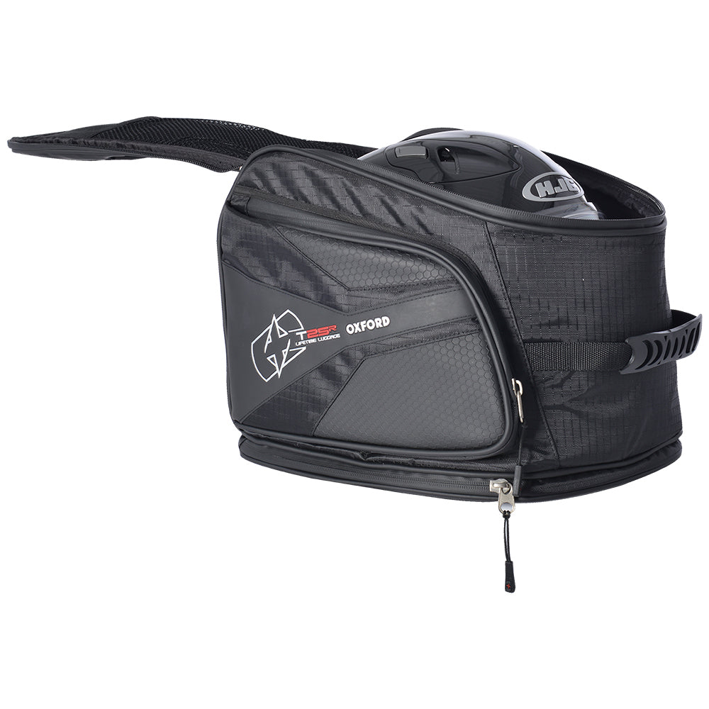 Aprilia Rs125 Oxford Universal T25R 25L Pillion Seat Tailpack Luggage Bag Motorcycle Mororbike Black OL338