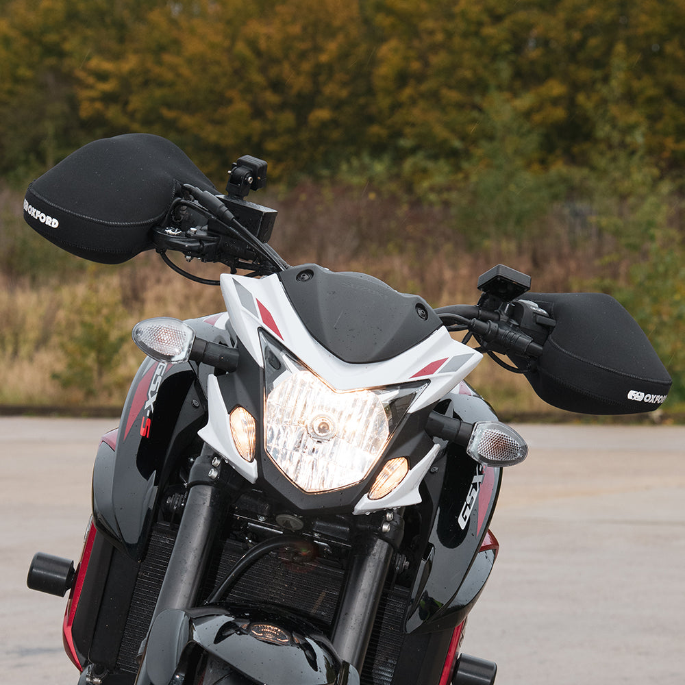 Triumph Speed Triple 955I Oxford OX393 Universal Motorcycle Motorbike Bar End Super Handlebar Muffs Wind Waterproof Thermal OX393