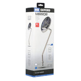 Kawasaki Zzr1200 Chrome Motorcycle Motorbike Rear View Mirror Glass Right Side 10mm OX568