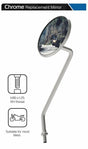 Norton Dominator Chrome Motorcycle Motorbike Rear View Mirror Glass Right Side 10mm OX568