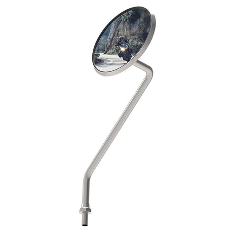 Honda C95 Chrome Motorcycle Motorbike Rear View Mirror Glass Left Side 10mm OX569