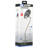 Honda Wave 110 Chrome Motorcycle Motorbike Rear View Mirror Glass Left Side 10mm OX569