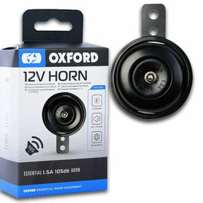 Aprilia Rs Oxford OX779 Motorcycle Motorbike Scooter Universal 105db Loud Horn 12V Black