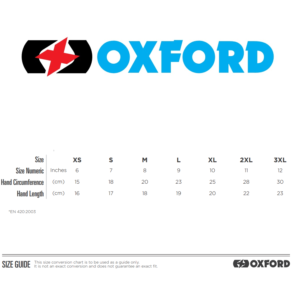Oxford Ontario Gloves Black Leather