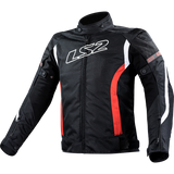 LS2 Gate Men's Textile Sports Jacket Black / Red
