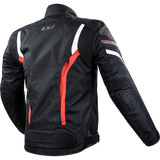 LS2 Gate Men's Textile Sports Jacket Black / Red